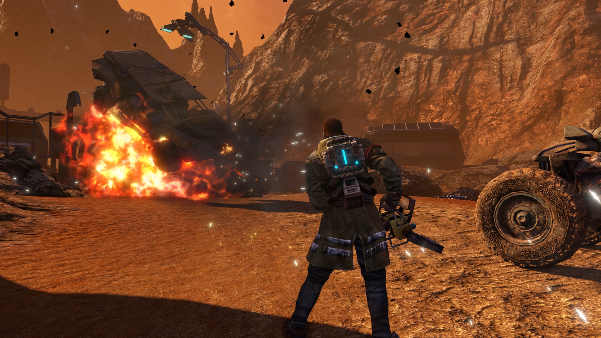 Скриншот: Red Faction Guerrilla Re-Mars-tered