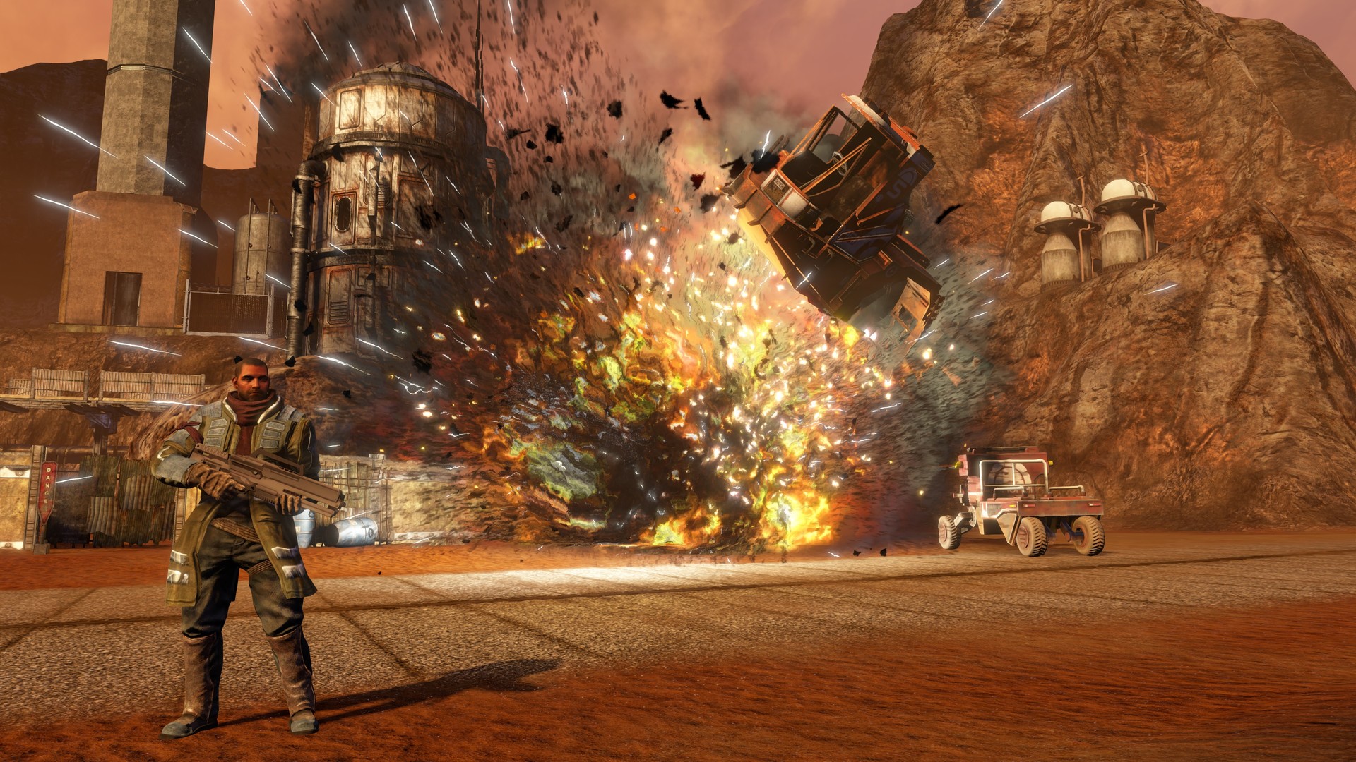 Скриншот: Red Faction Guerrilla Re-Mars-tered