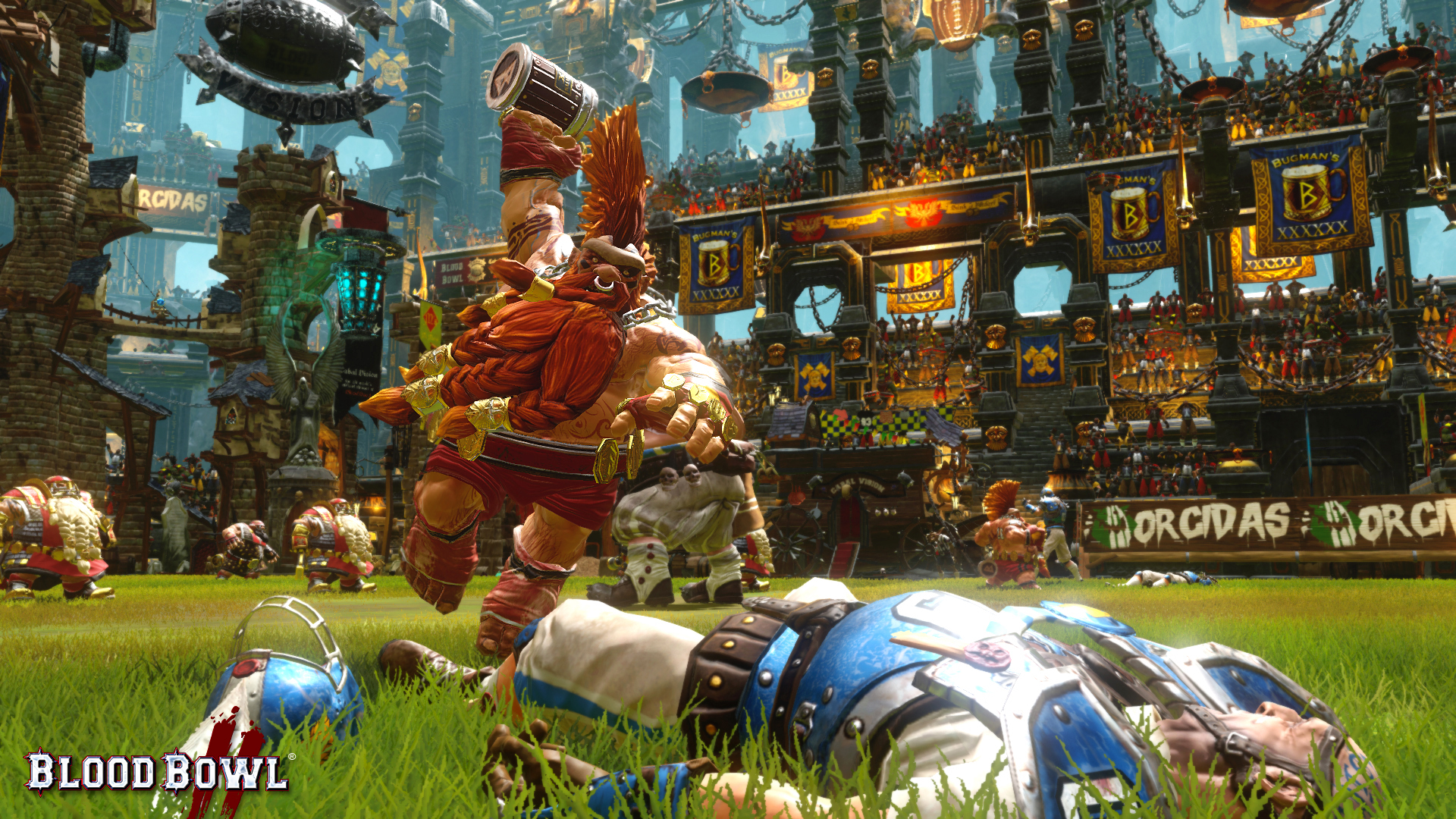 Скриншот: Blood Bowl 2