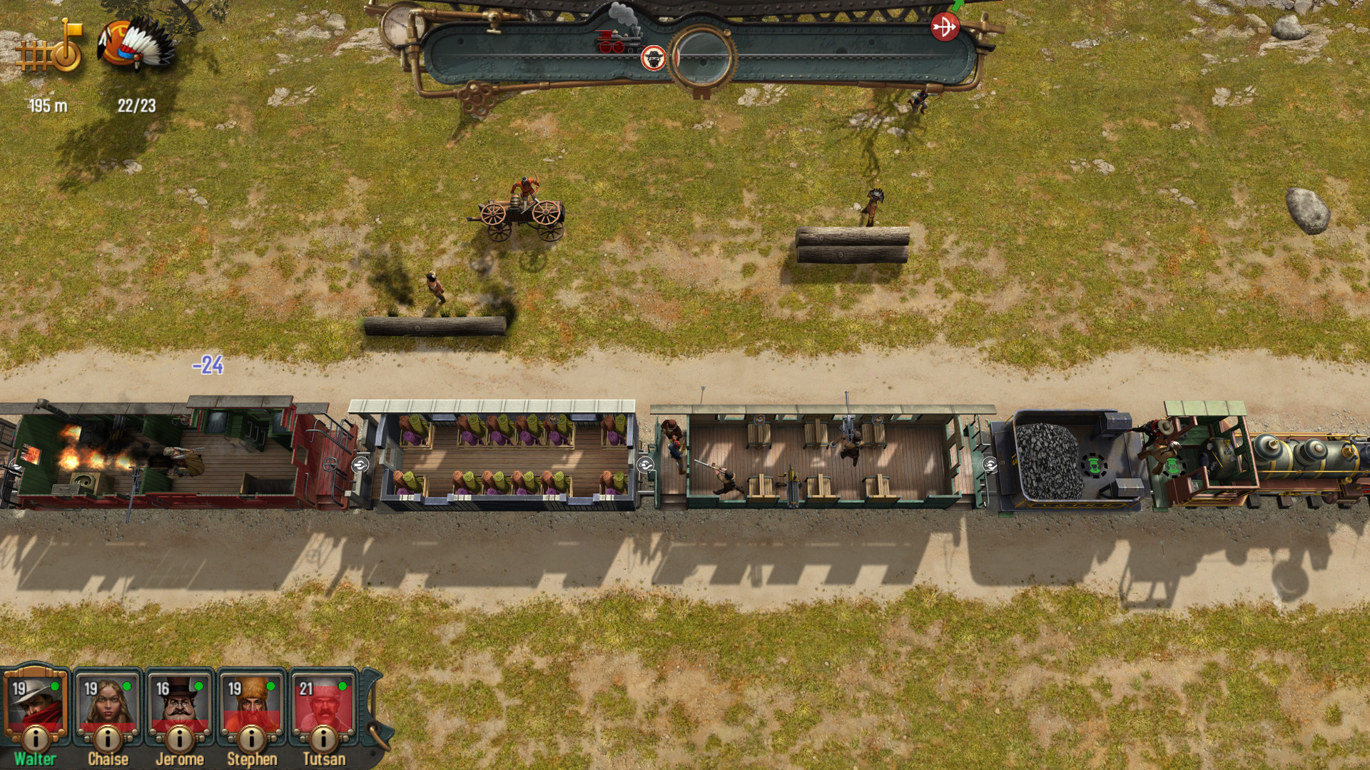 Скриншот: Bounty Train