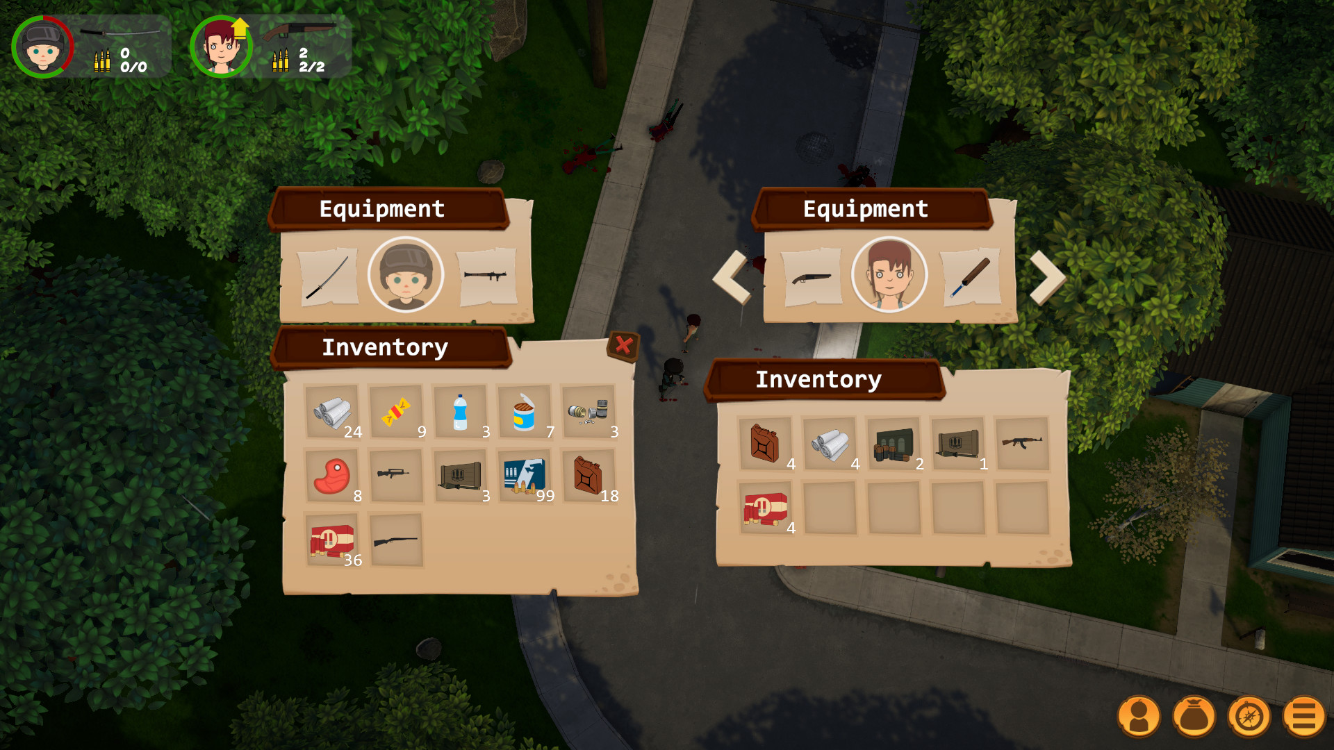 Скриншот: Zombie Forest 2