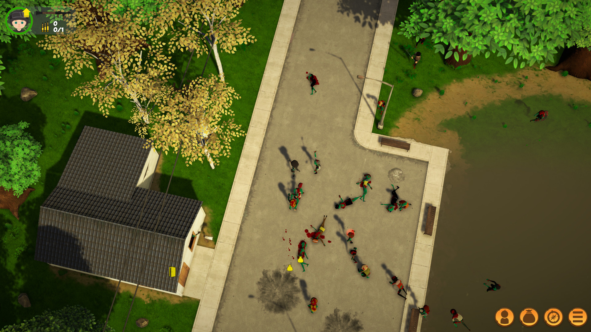 Скриншот: Zombie Forest 2