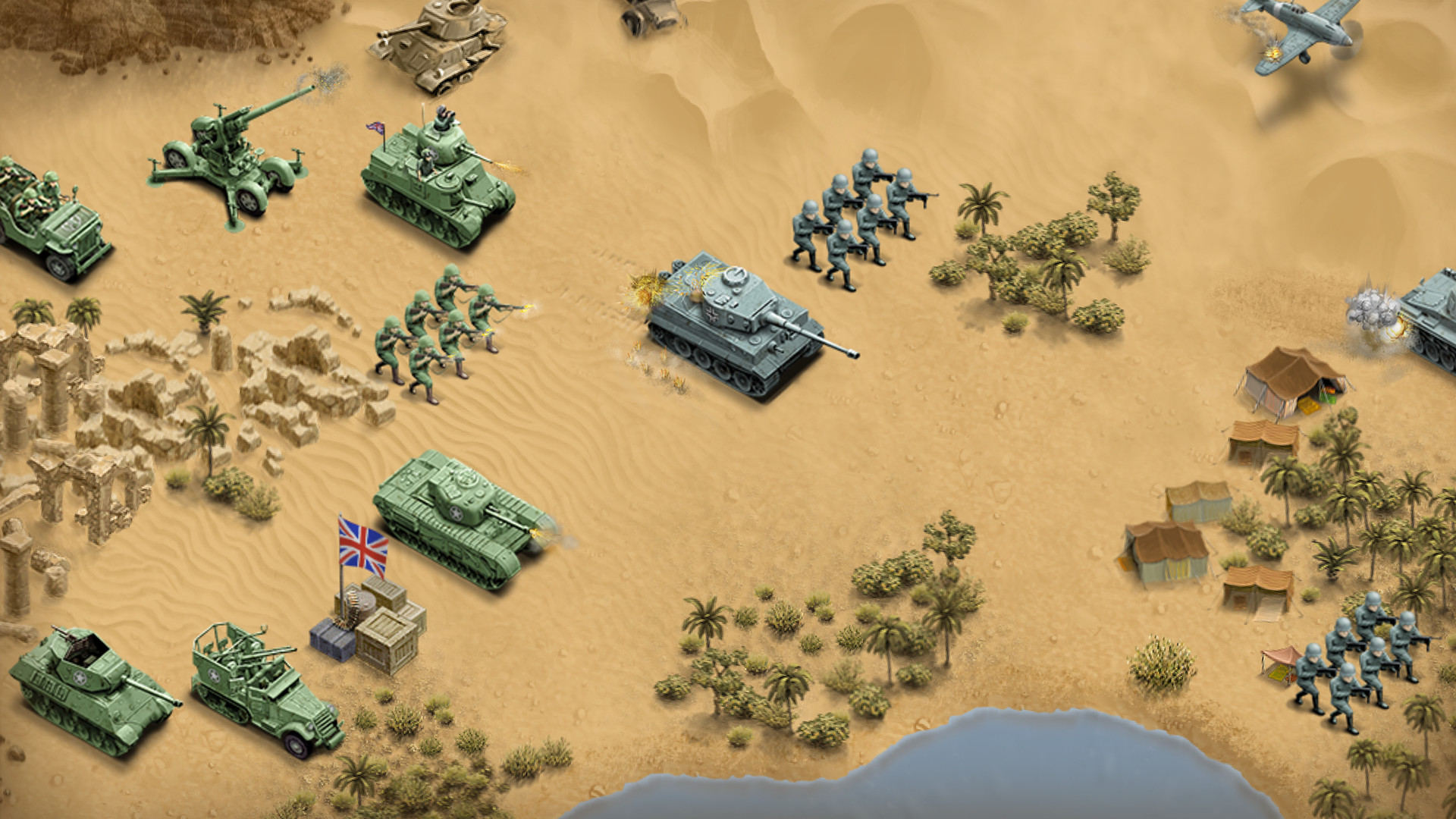 Скриншот: 1943 Deadly Desert
