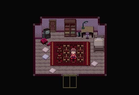 Скриншот: Yume Nikki