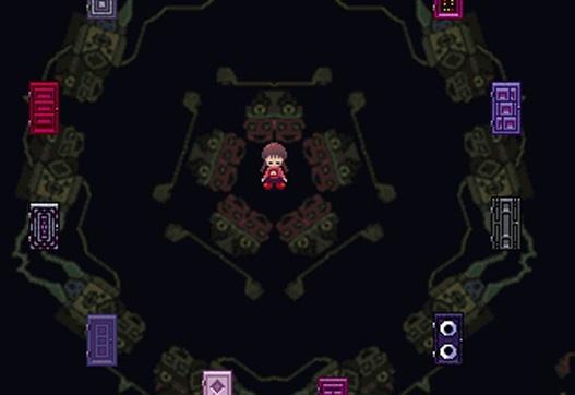 Скриншот: Yume Nikki