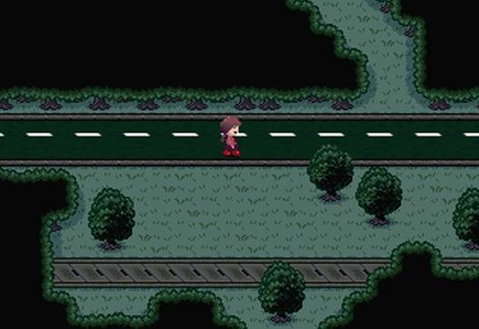Скриншот: Yume Nikki