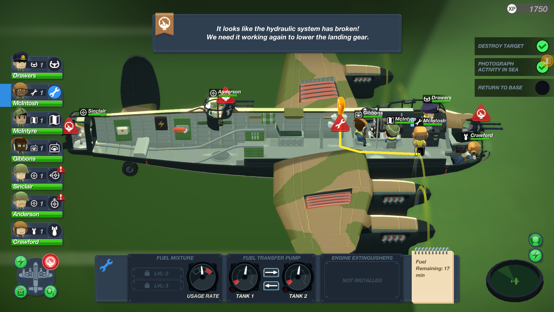 Скриншот: Bomber Crew