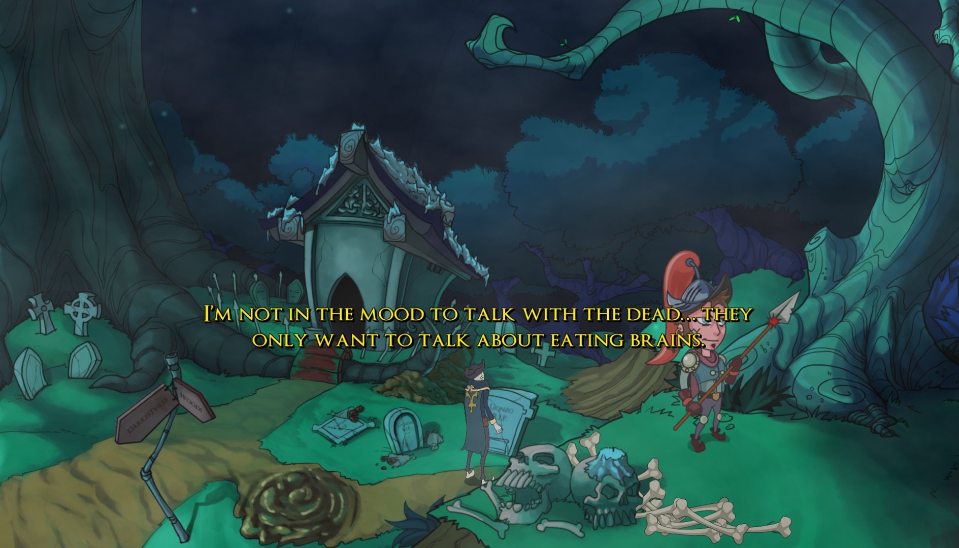 Скриншот: Darkestville Castle