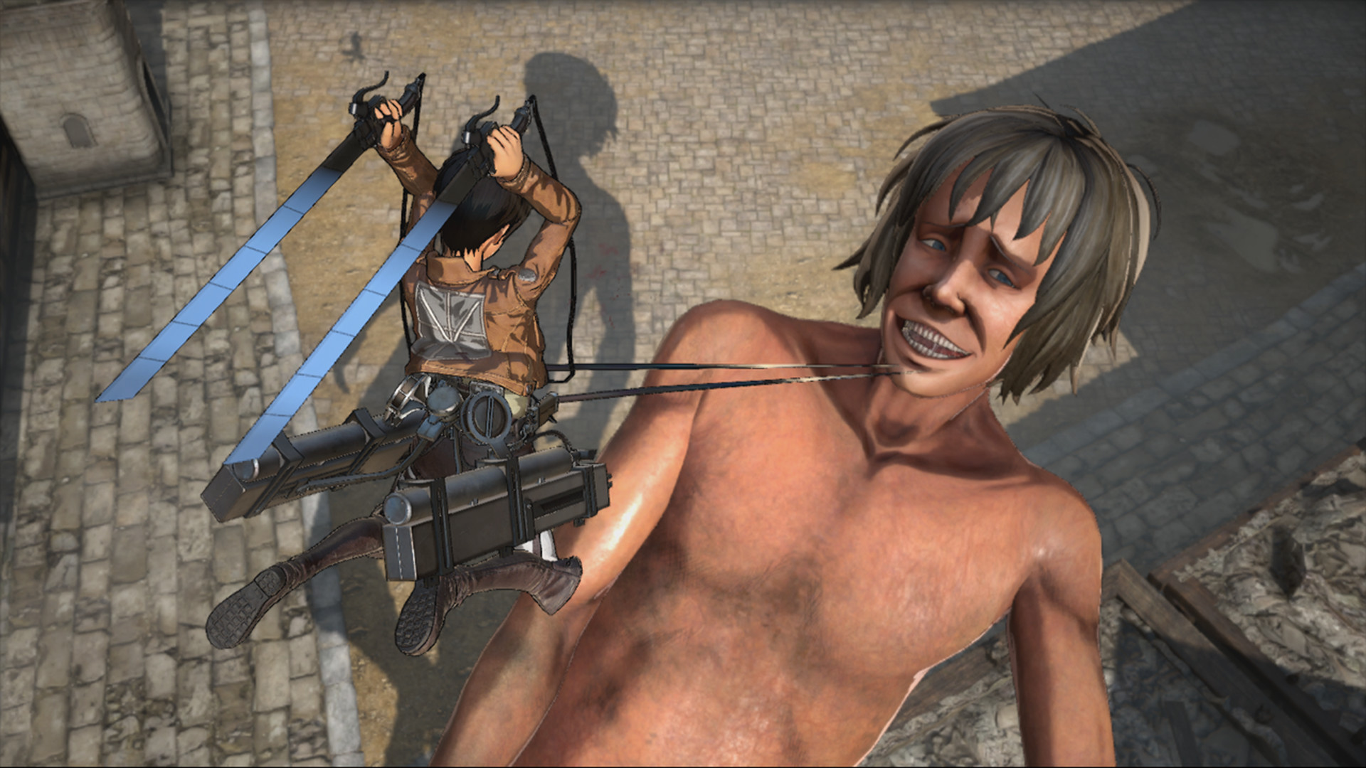 Скриншот: Attack on Titan / A.O.T. Wings of Freedom