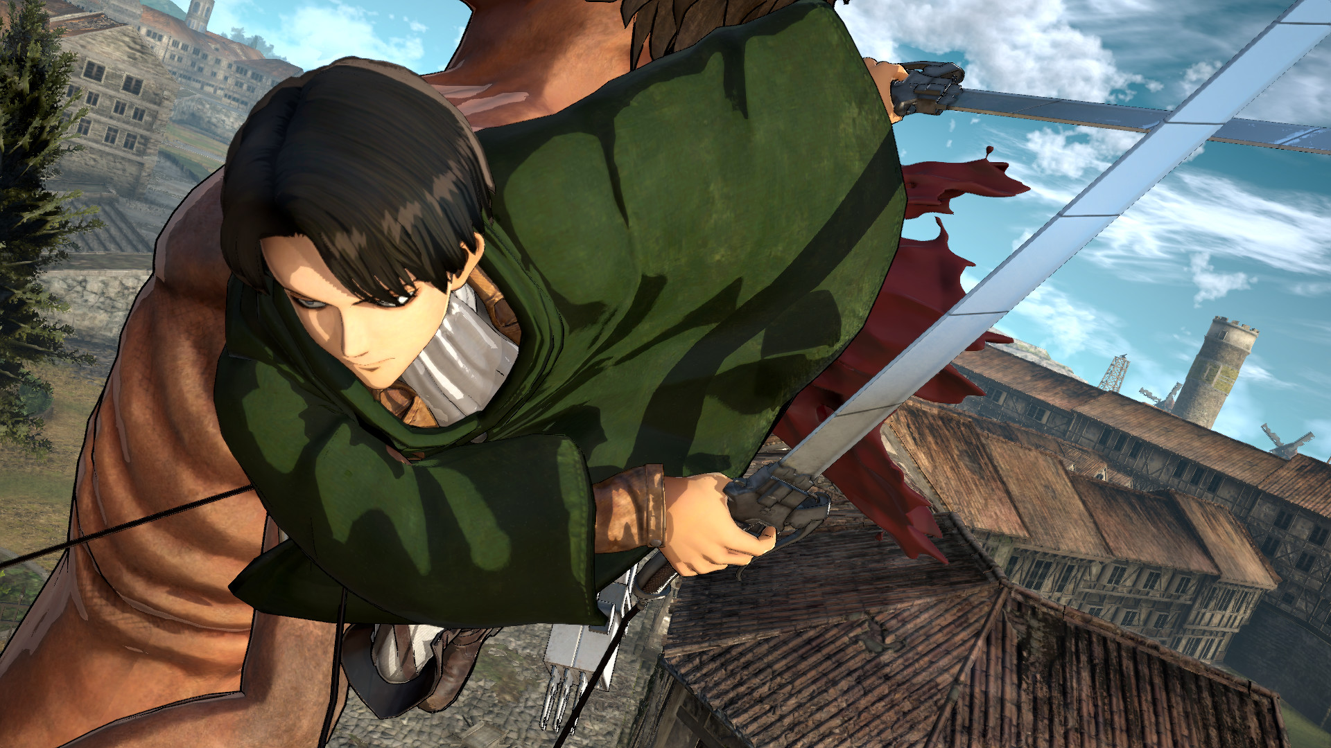 Скриншот: Attack on Titan / A.O.T. Wings of Freedom