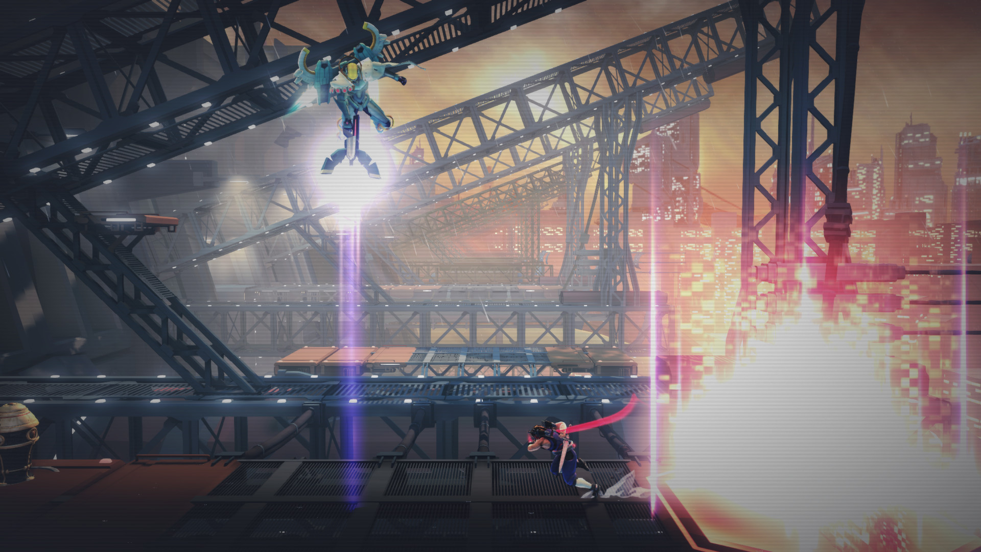 Скриншот: STRIDER™ / ストライダー飛竜®