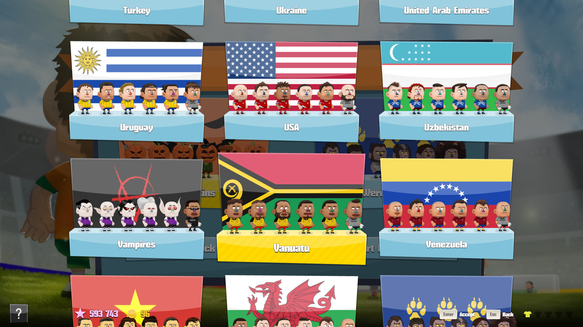 Скриншот: Kopanito All-Stars Soccer