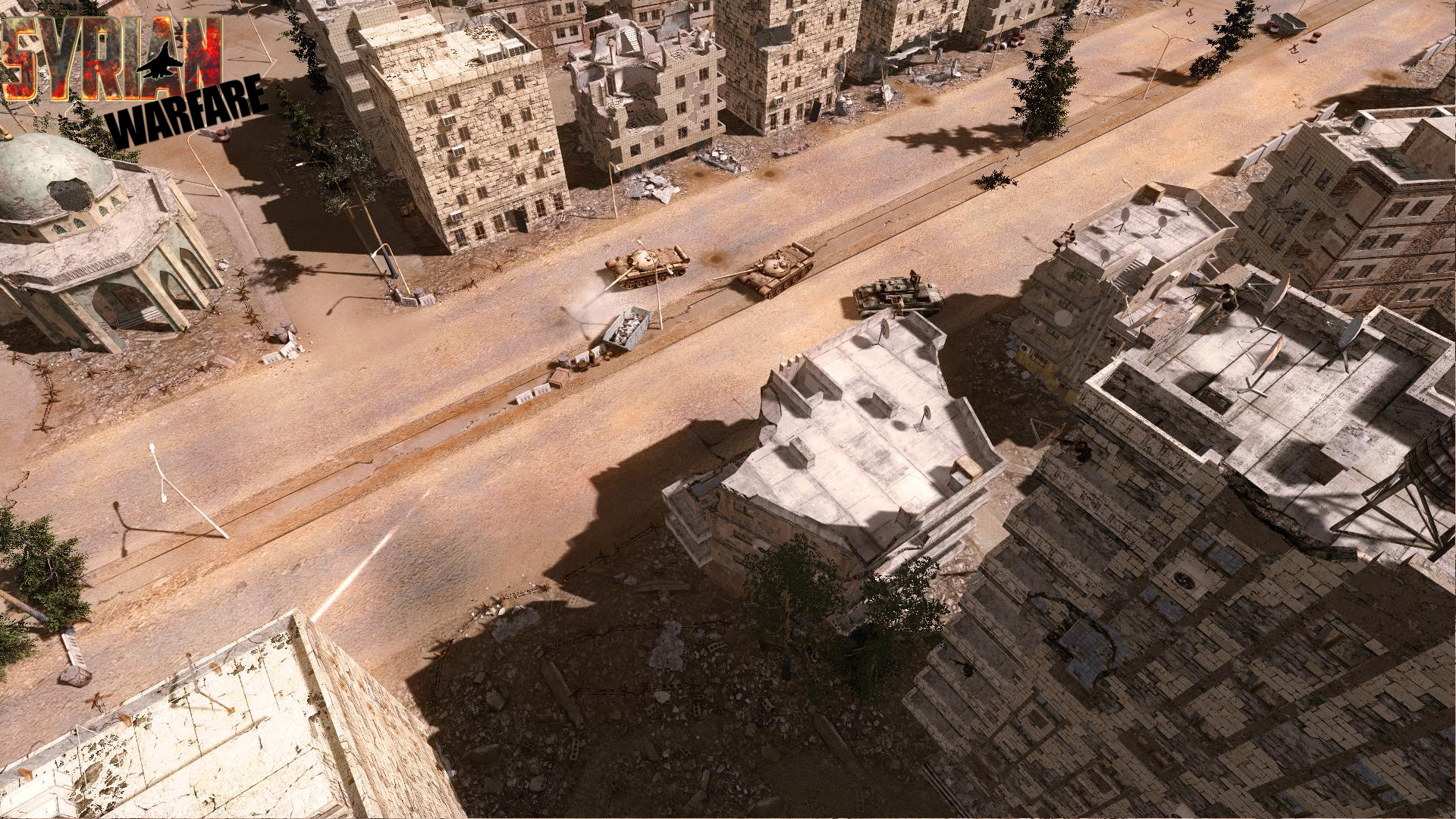 Скриншот: Syrian Warfare