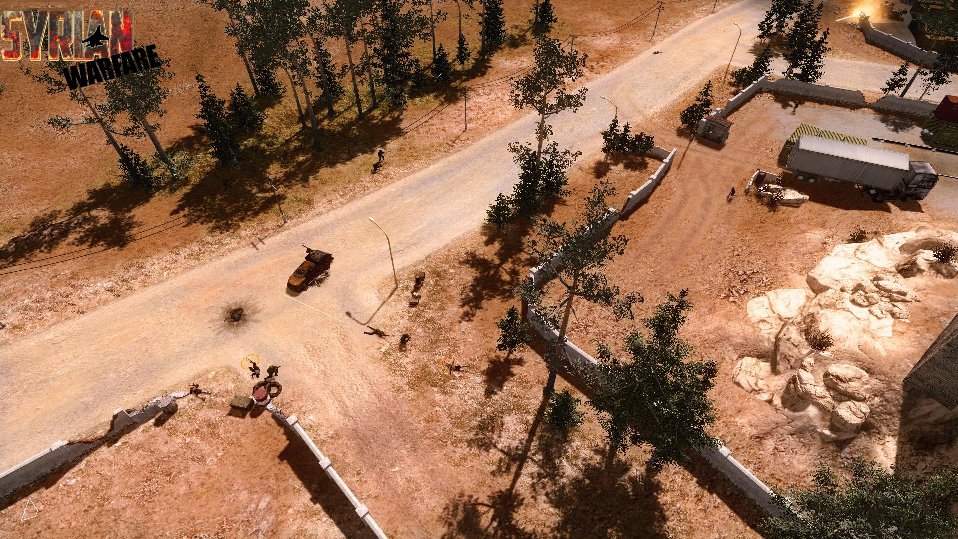 Скриншот: Syrian Warfare