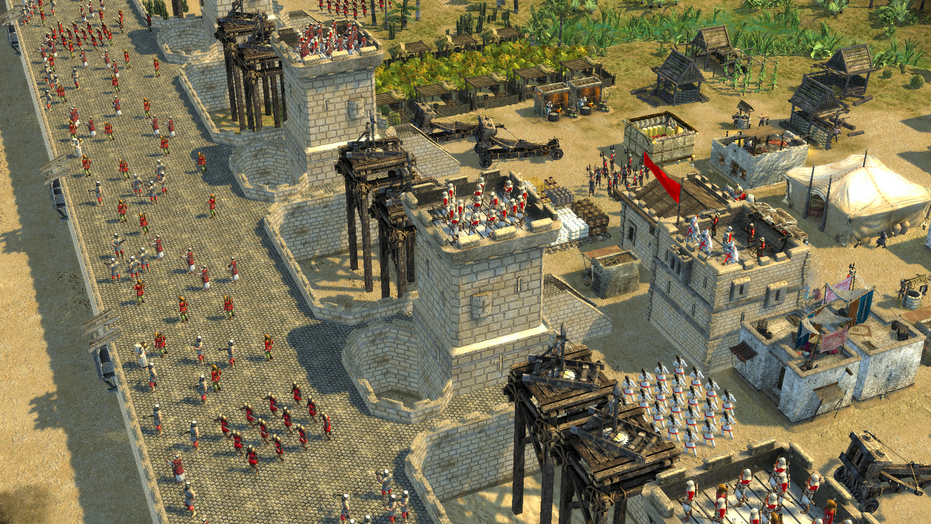 Скриншот: Stronghold Crusader 2