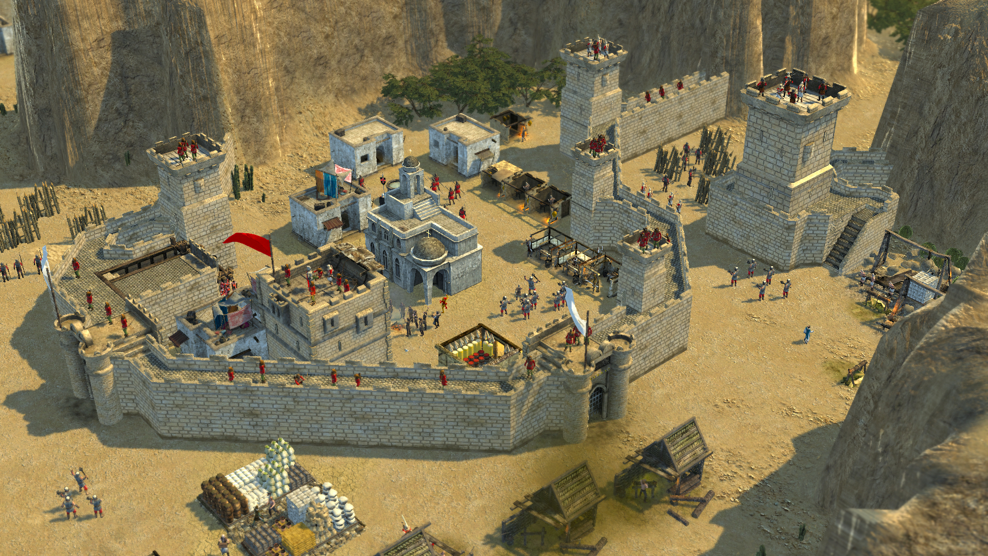 Скриншот: Stronghold Crusader 2