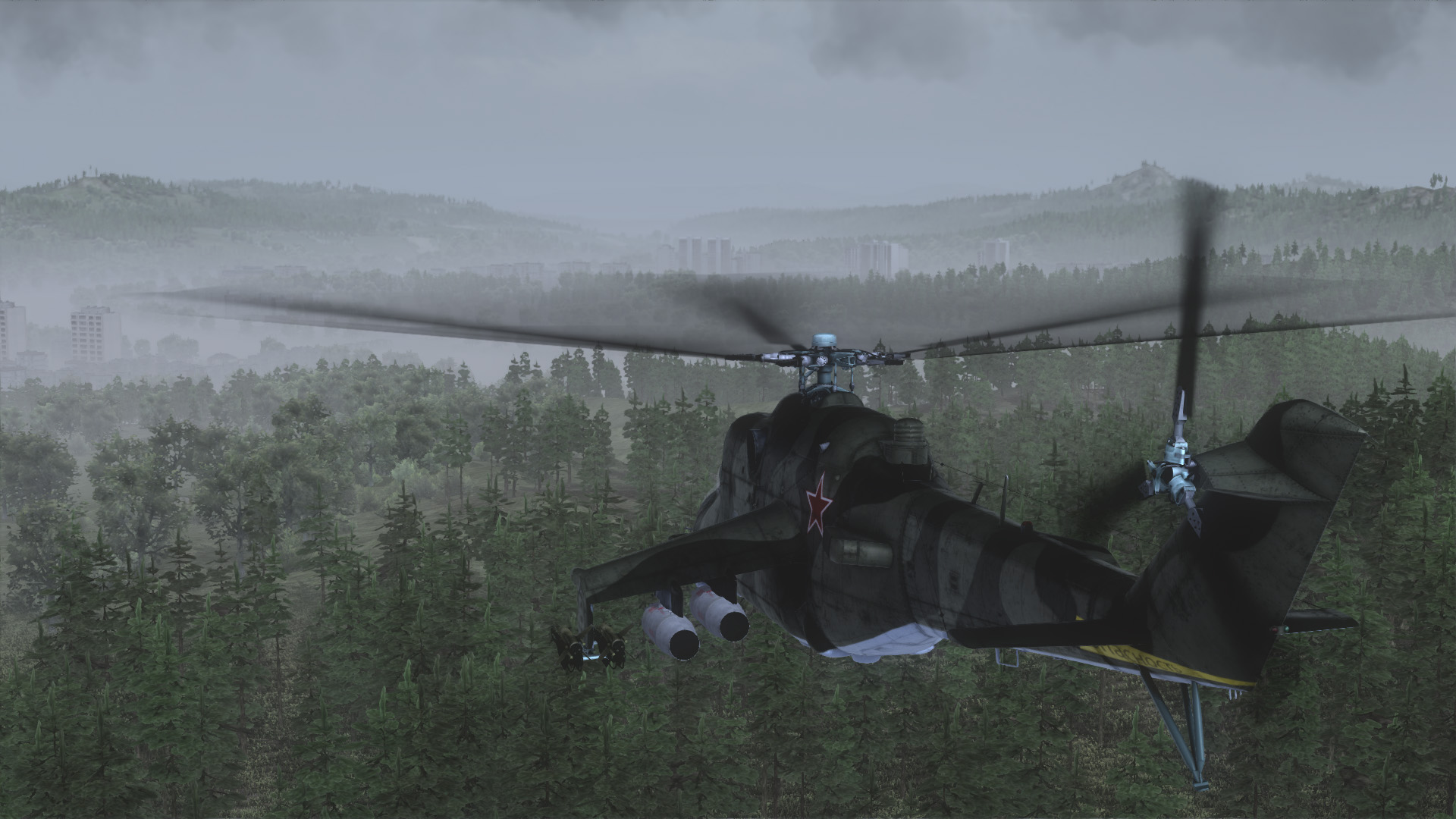 Скриншот: Air Missions: HIND
