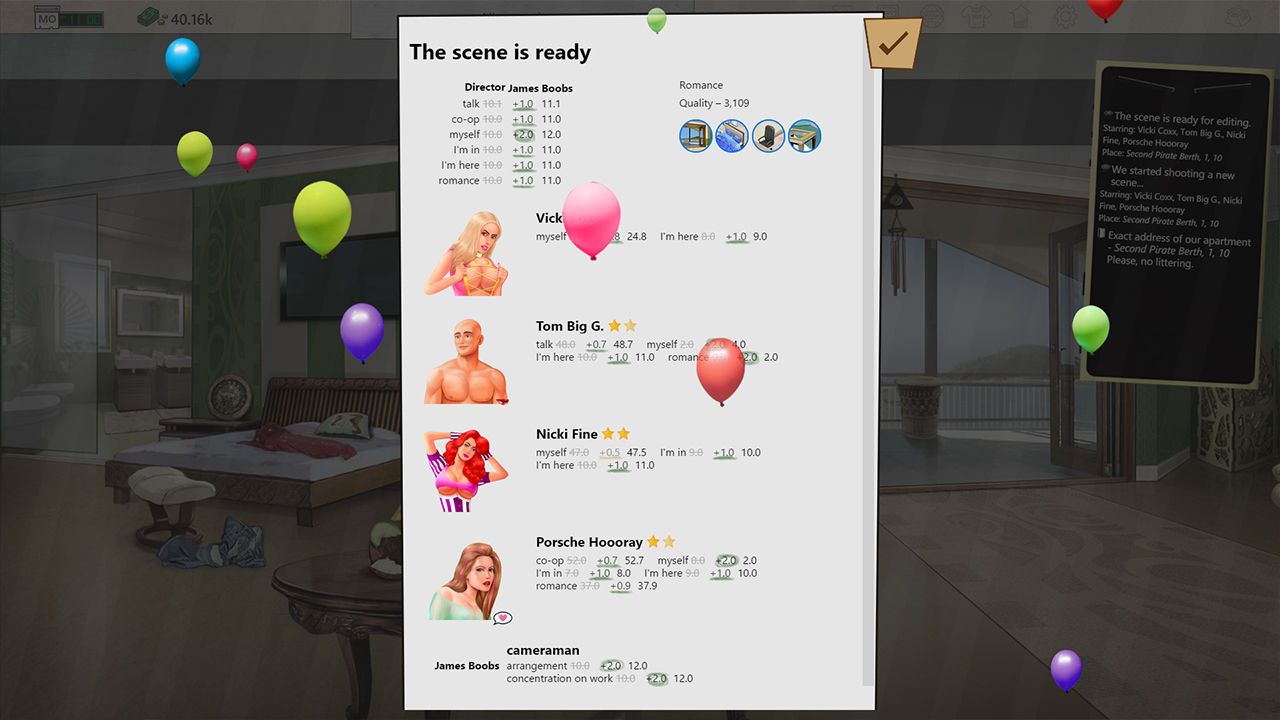 Скриншот: Porno Studio Tycoon