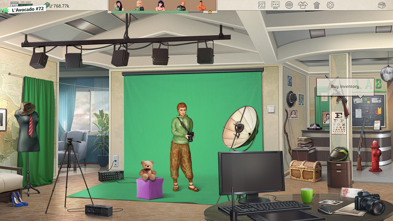 Скриншот: Porno Studio Tycoon