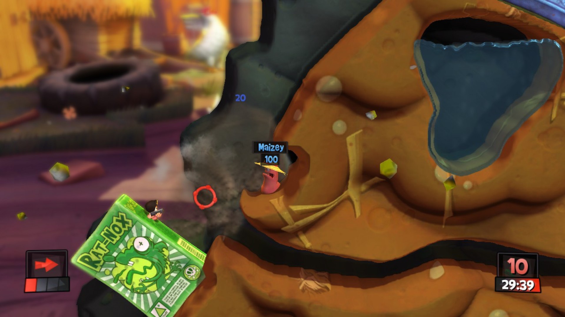 Скриншот: Worms Revolution