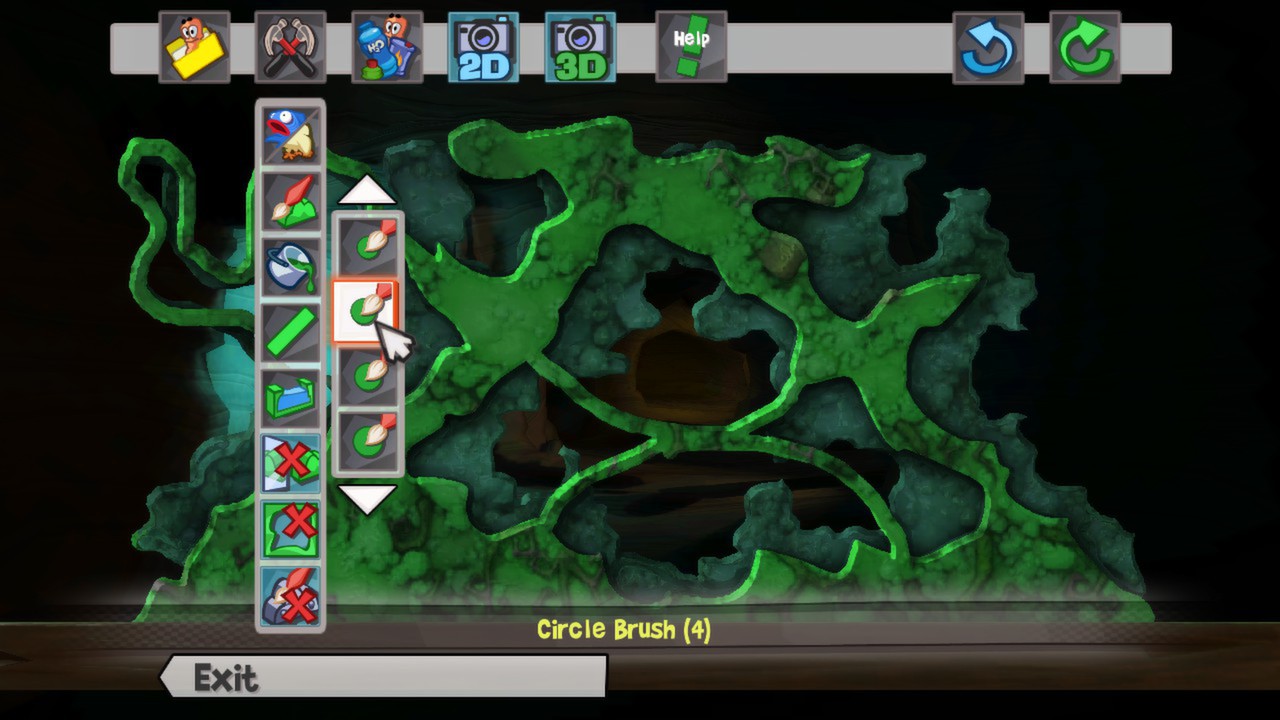Скриншот: Worms Revolution