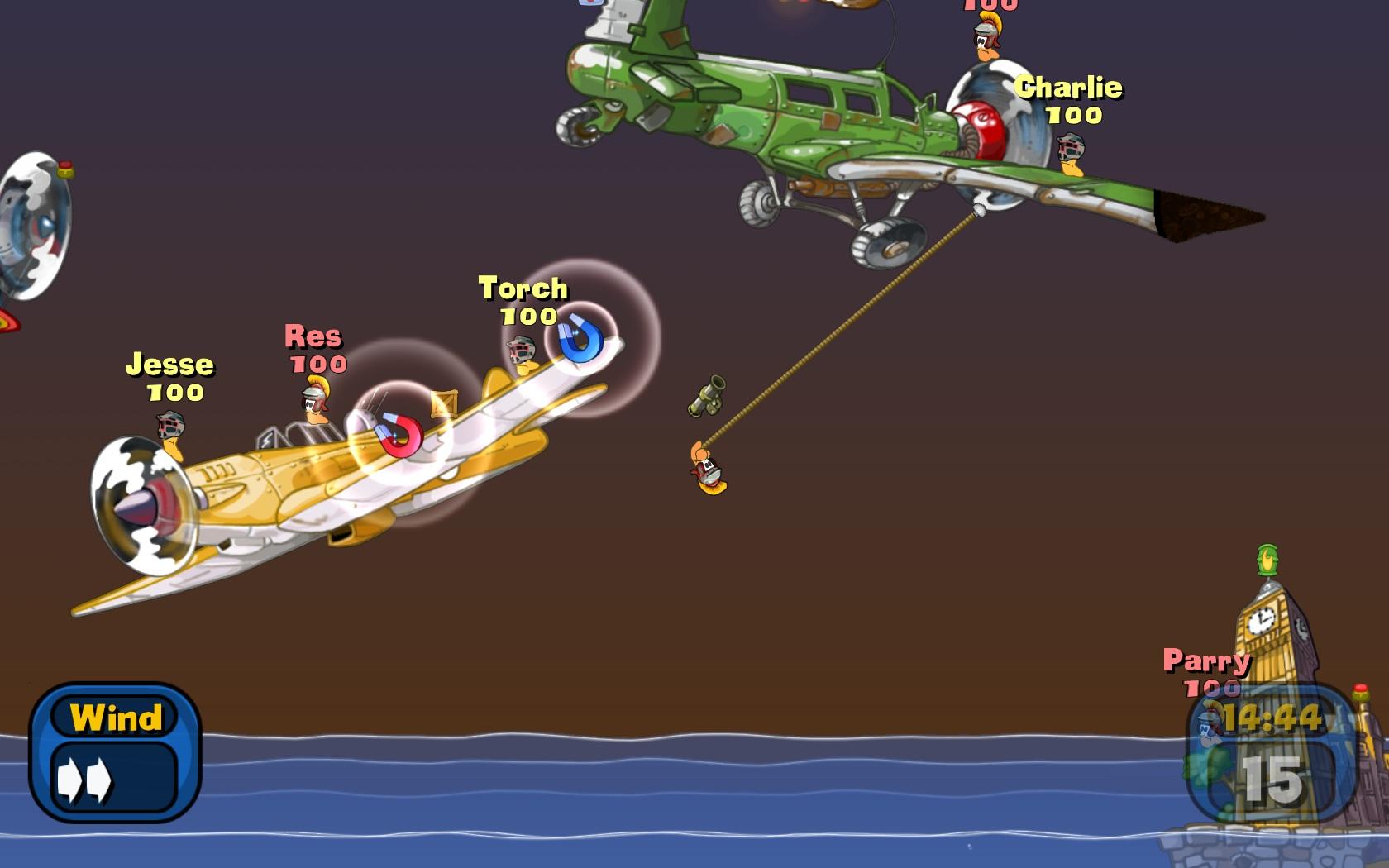Скриншот: Worms Reloaded