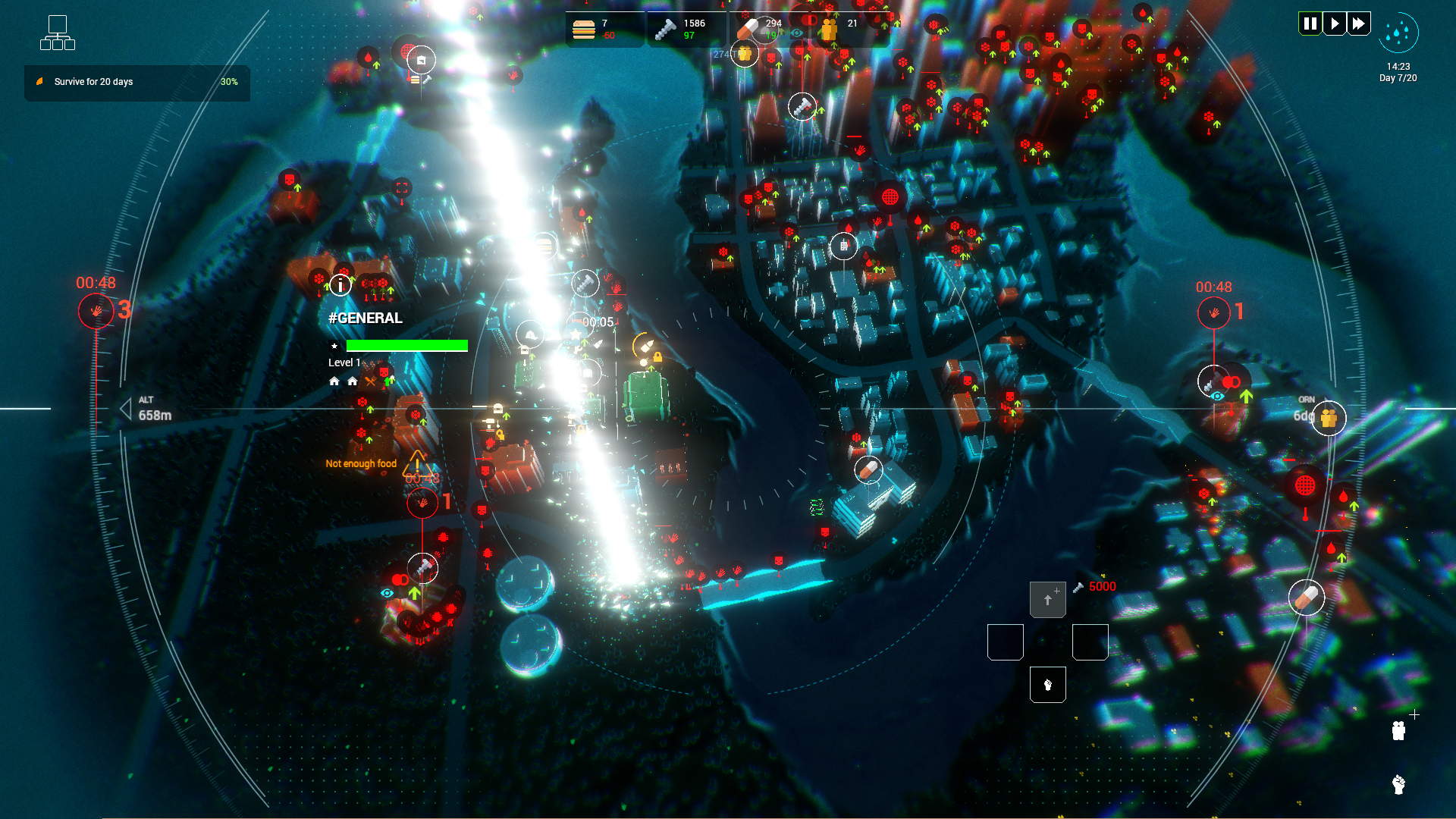 Скриншот: Zombie City Defense 2