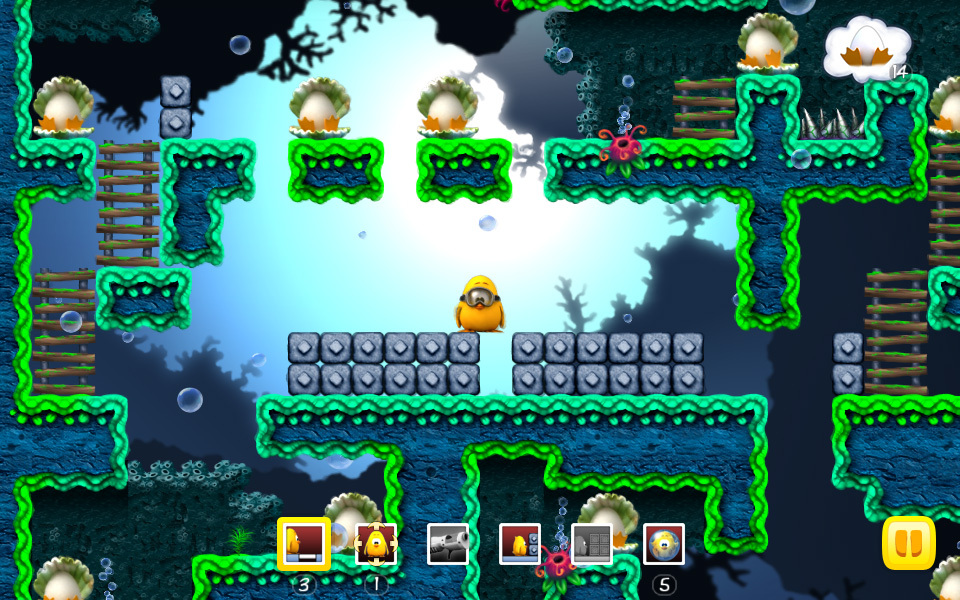 Скриншот: Toki Tori