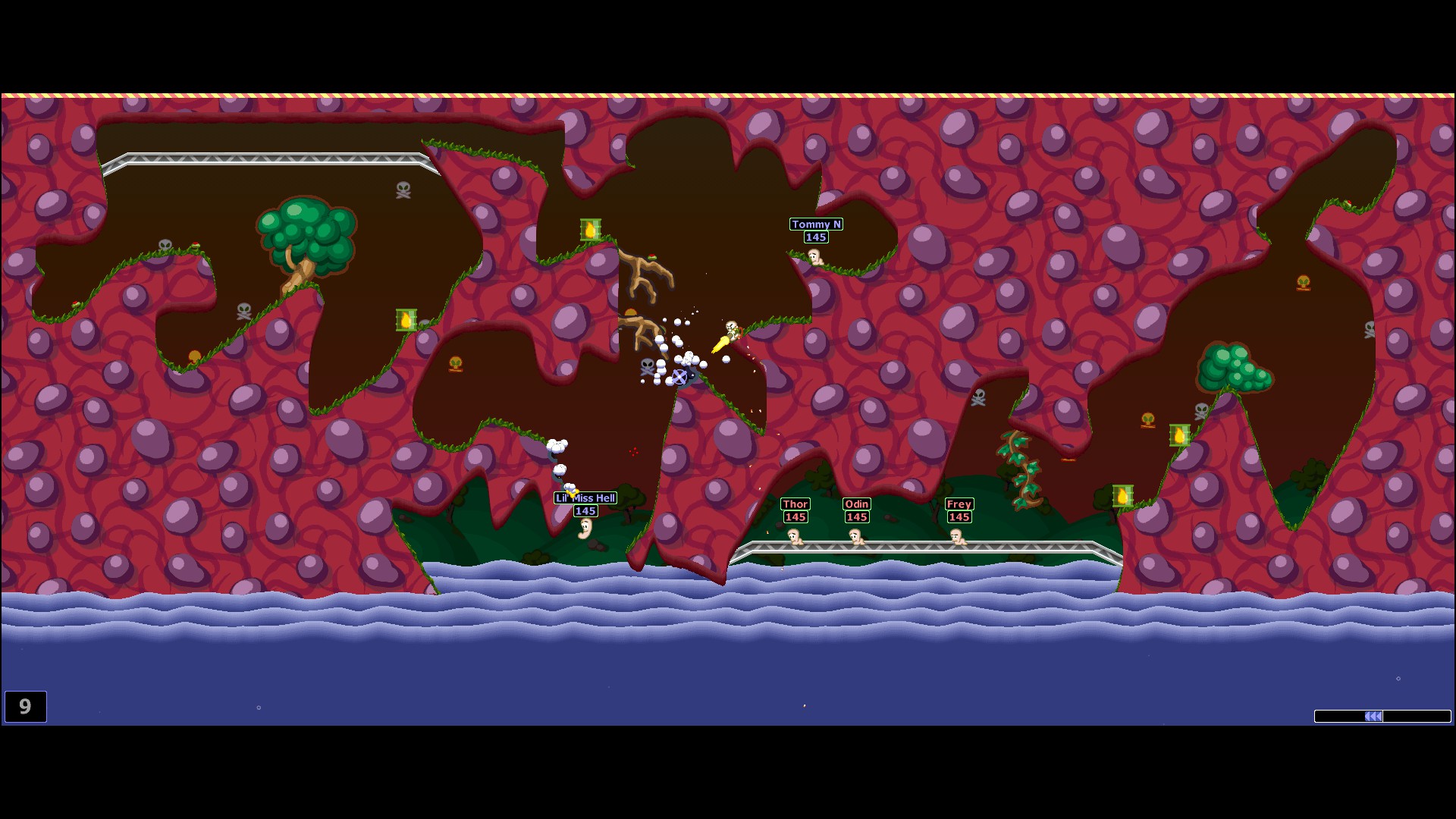 Скриншот: Worms World Party Remastered