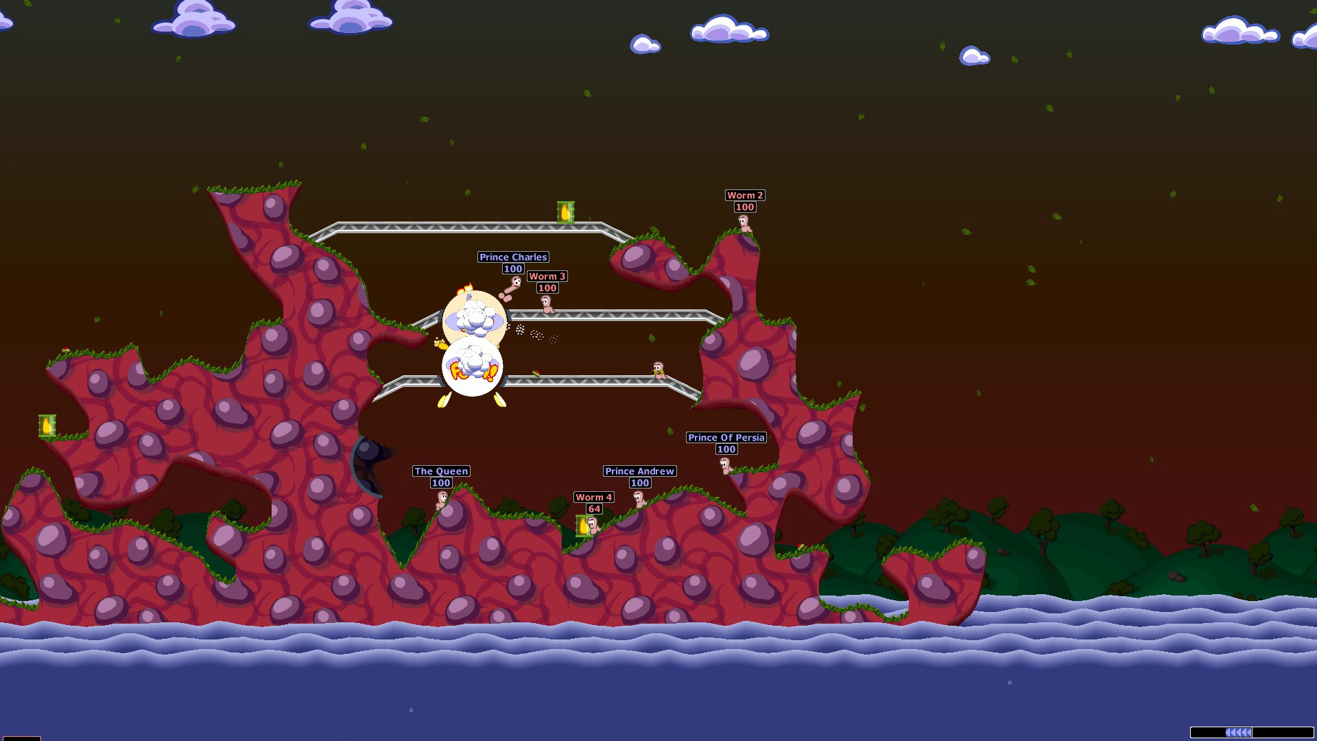 Скриншот: Worms World Party Remastered