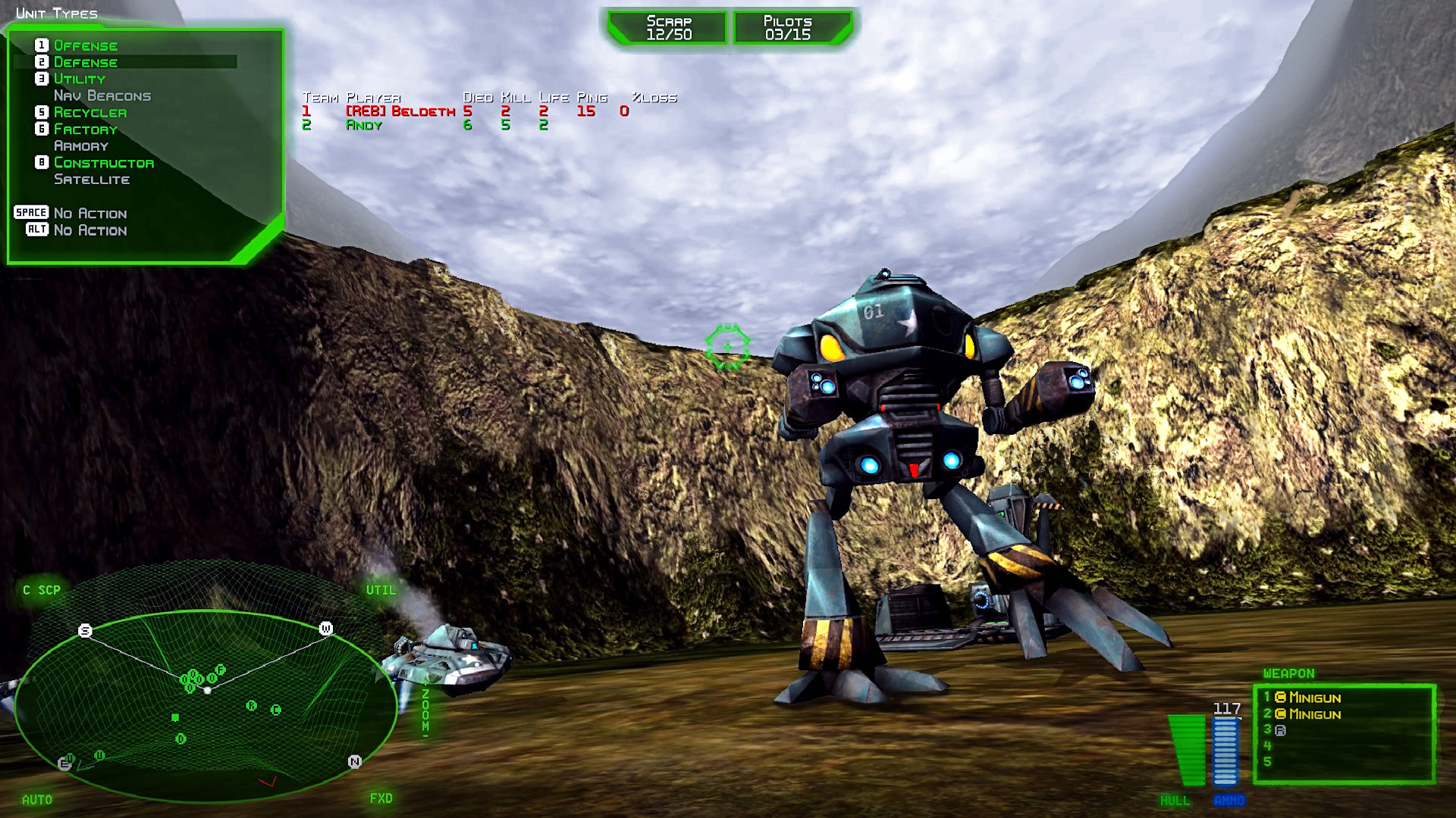 Скриншот: Battlezone 98 Redux
