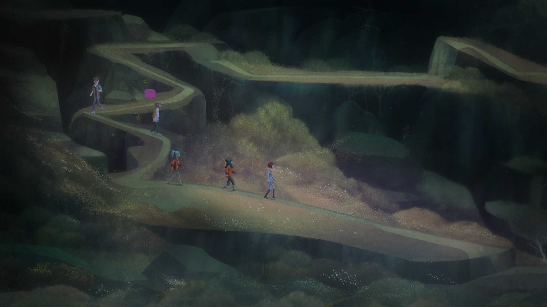 Скриншот: Oxenfree