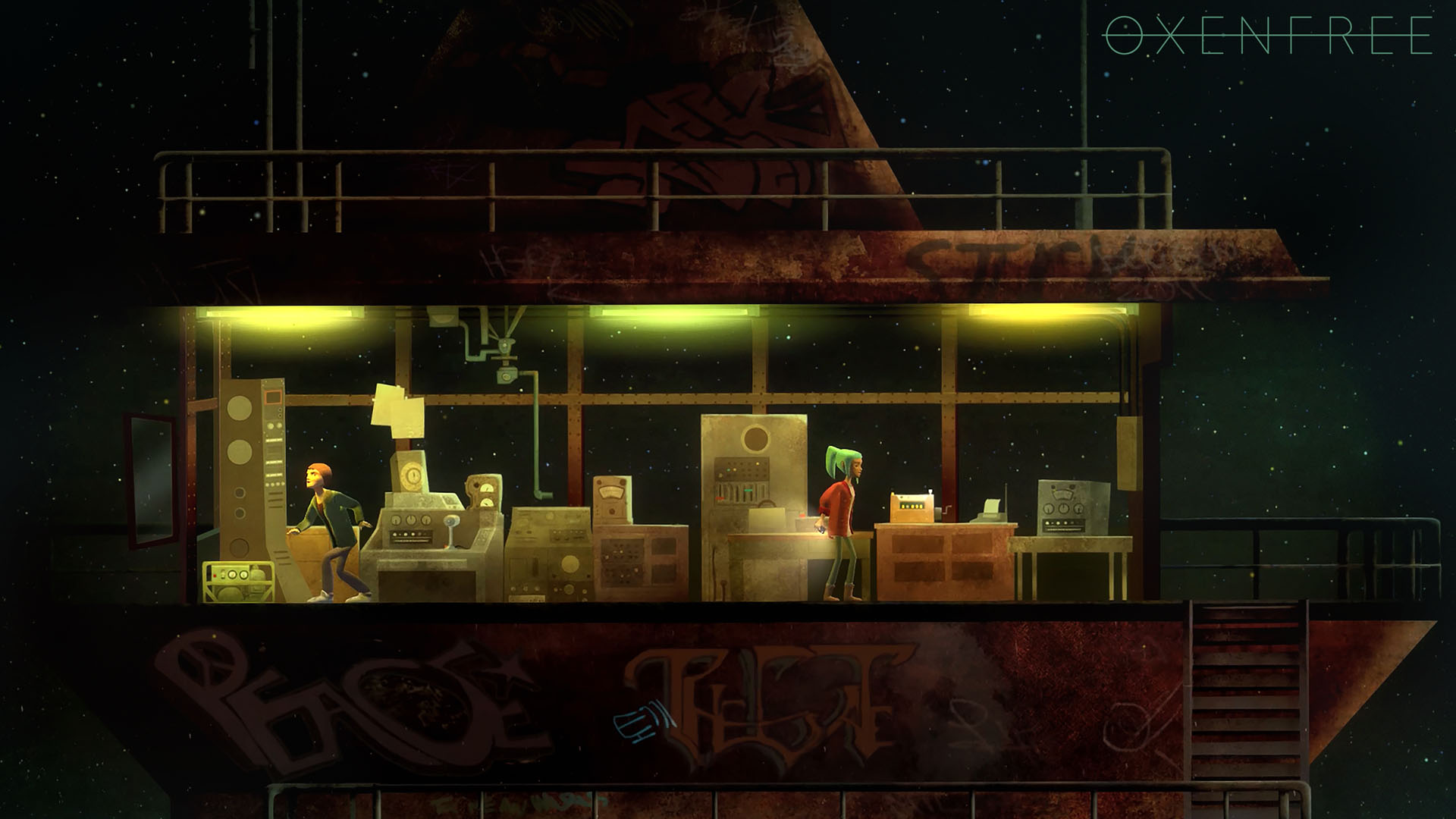 Скриншот: Oxenfree