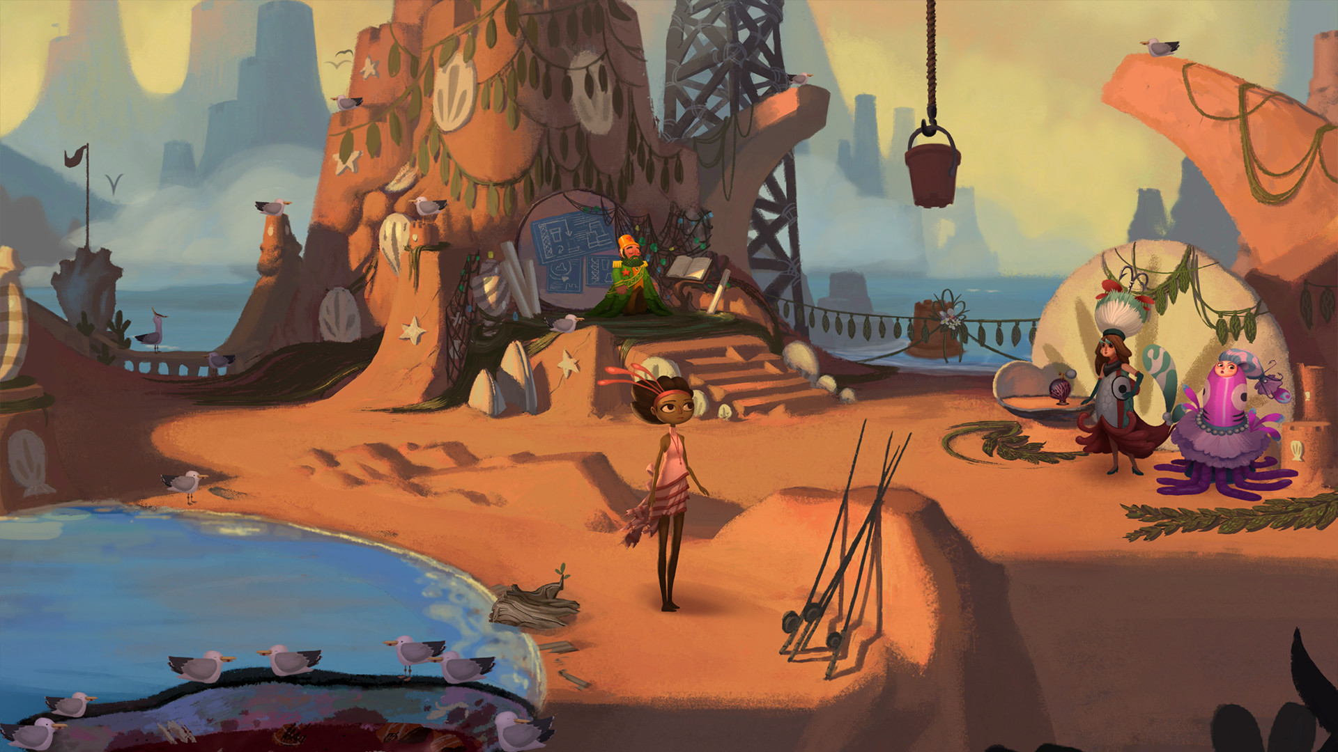 Скриншот: Broken Age
