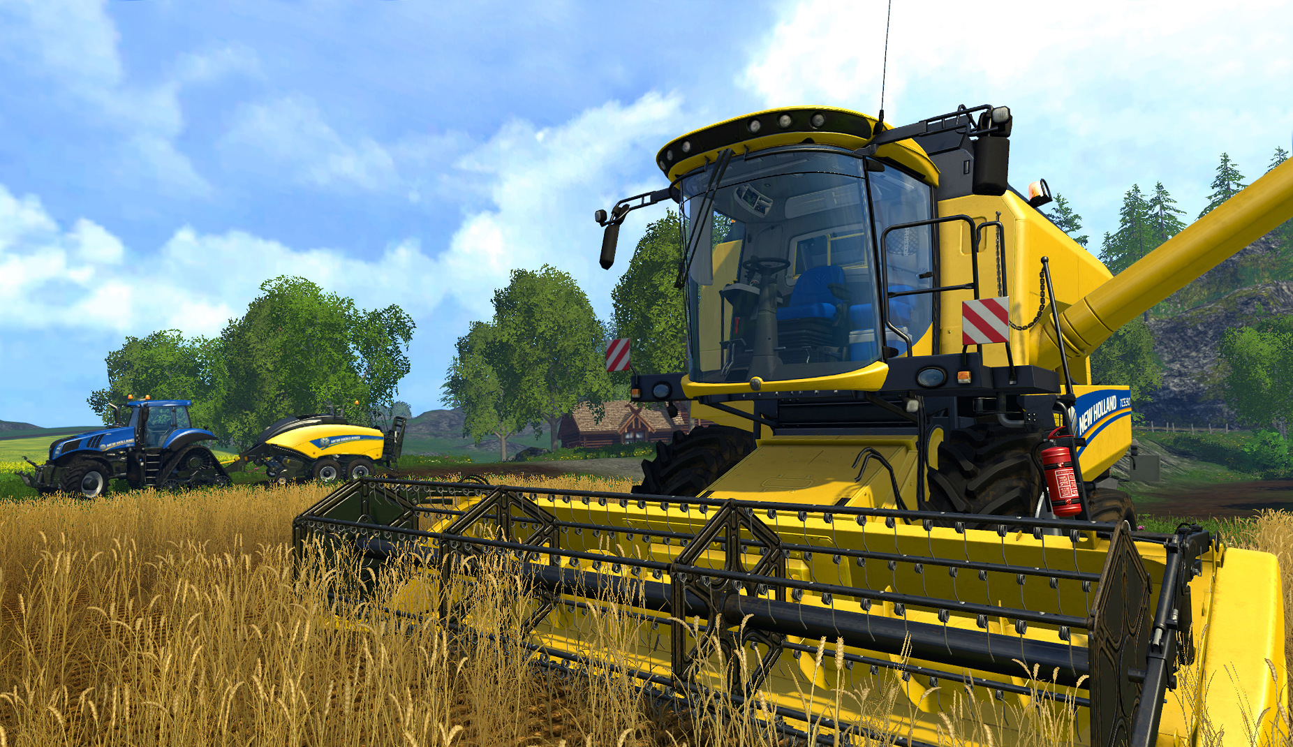Скриншот: Farming Simulator 15