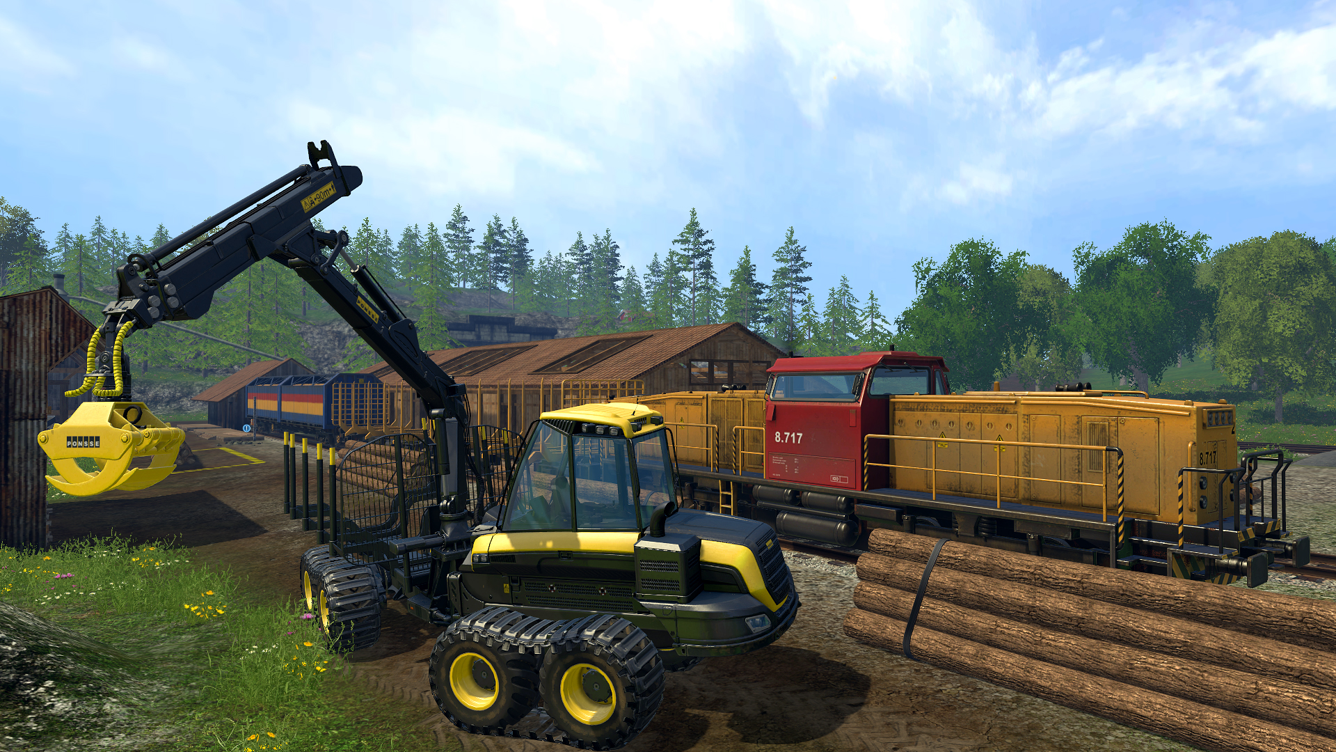 Скриншот: Farming Simulator 15