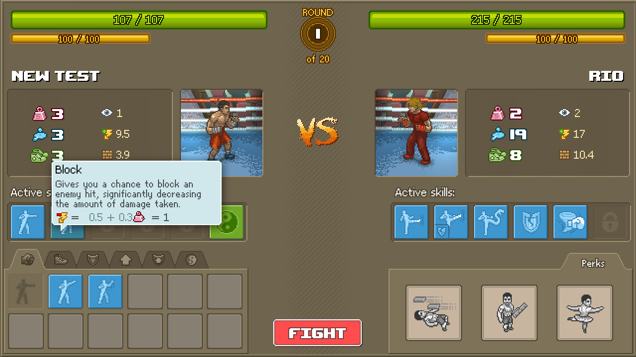 Скриншот: Punch Club