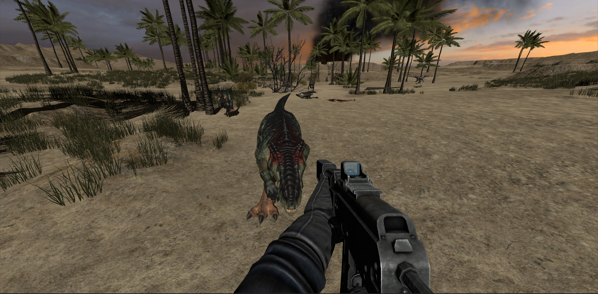 Скриншот: Dinosaur Hunt