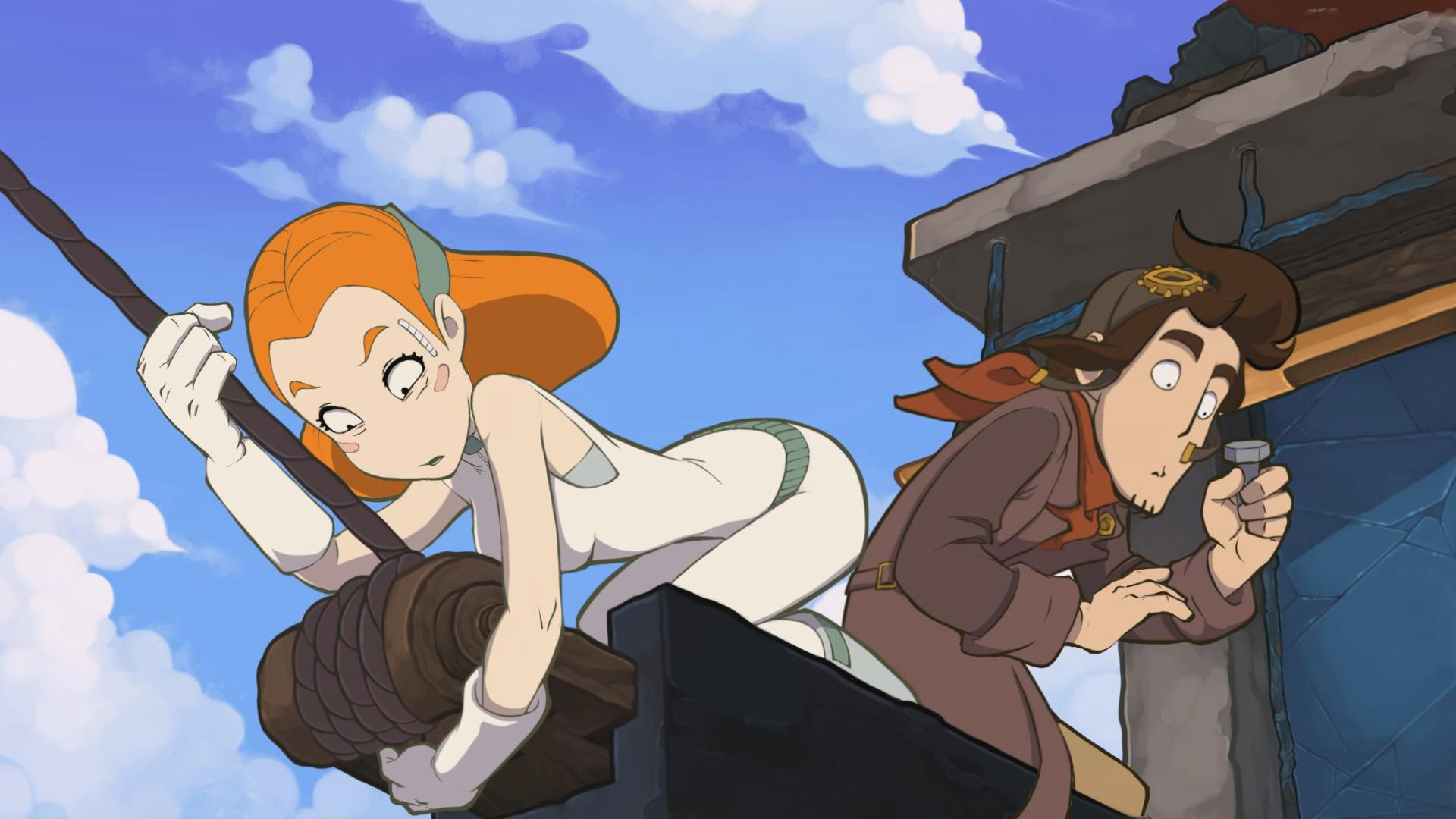 Скриншот: Goodbye Deponia