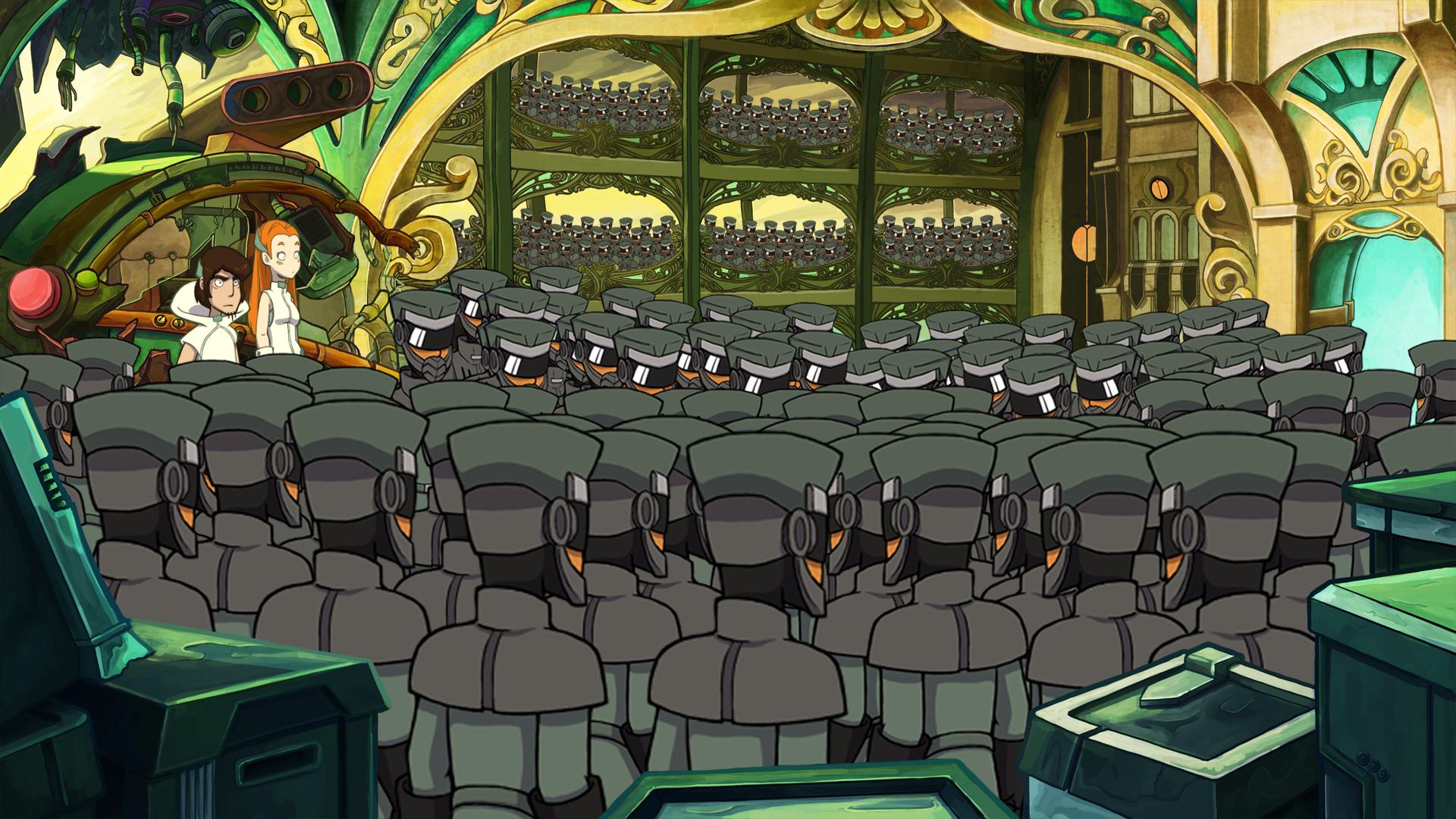 Скриншот: Goodbye Deponia