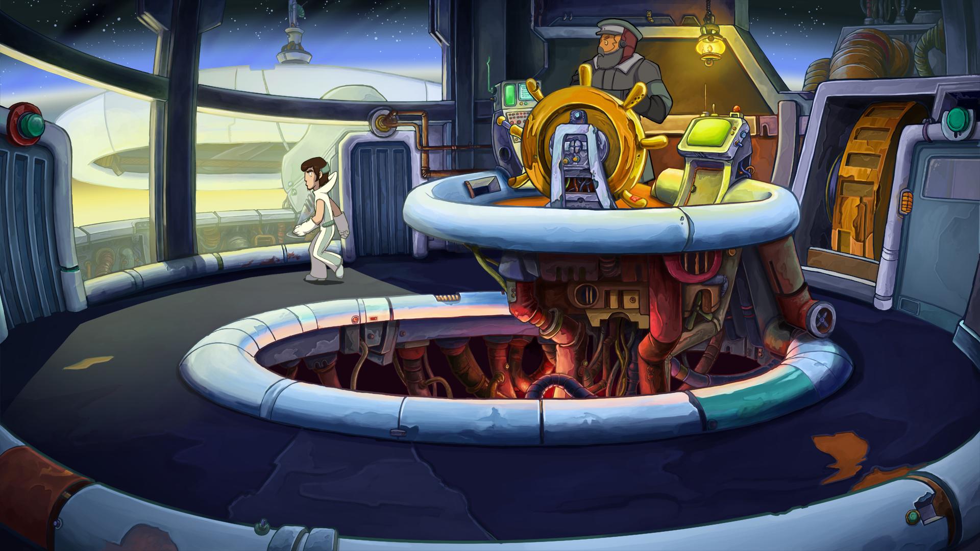 Скриншот: Goodbye Deponia