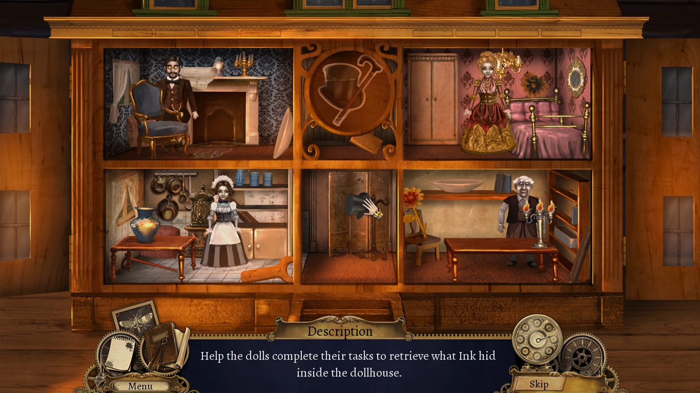 Скриншот: Clockwork Tales: Of Glass and Ink