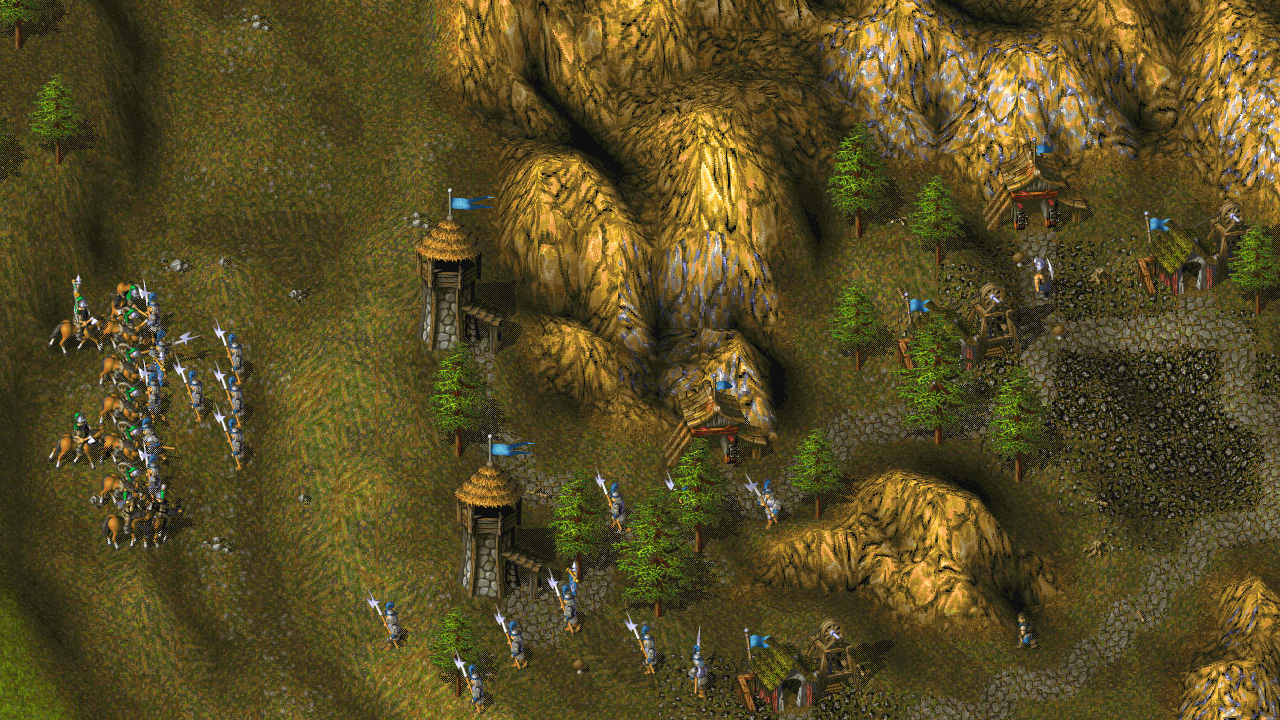 Скриншот: Knights and Merchants
