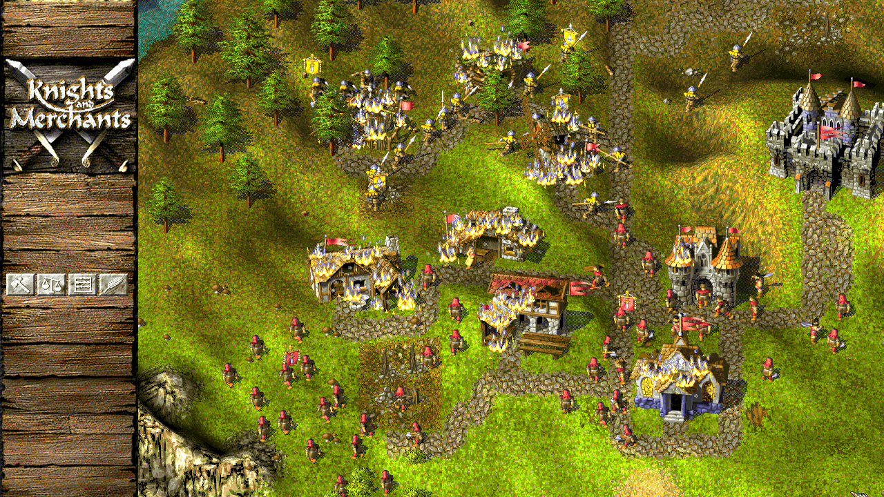 Скриншот: Knights and Merchants