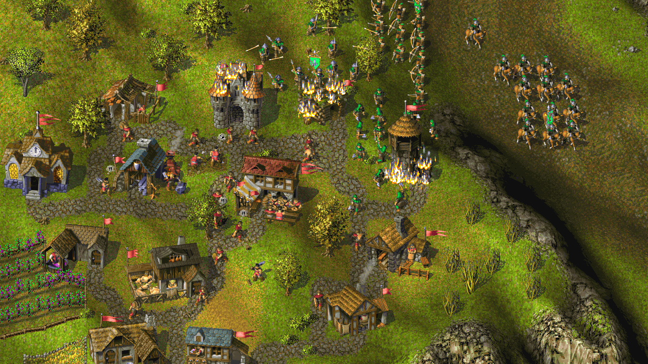 Скриншот: Knights and Merchants