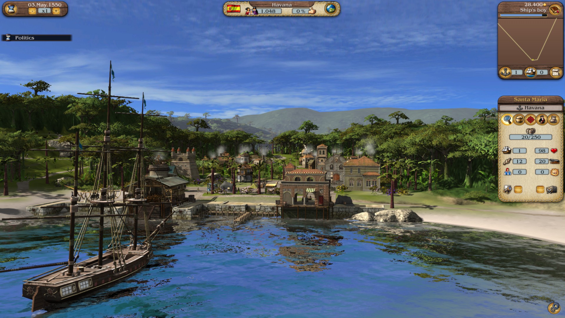 Скриншот: Port Royale 3