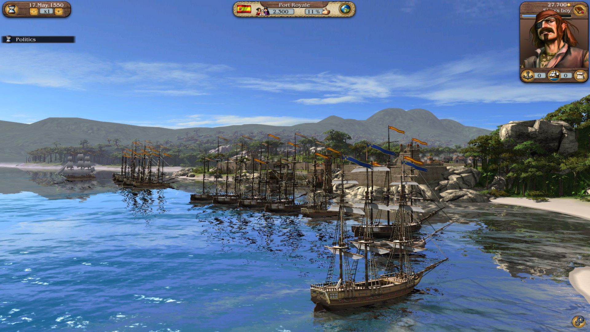 Скриншот: Port Royale 3