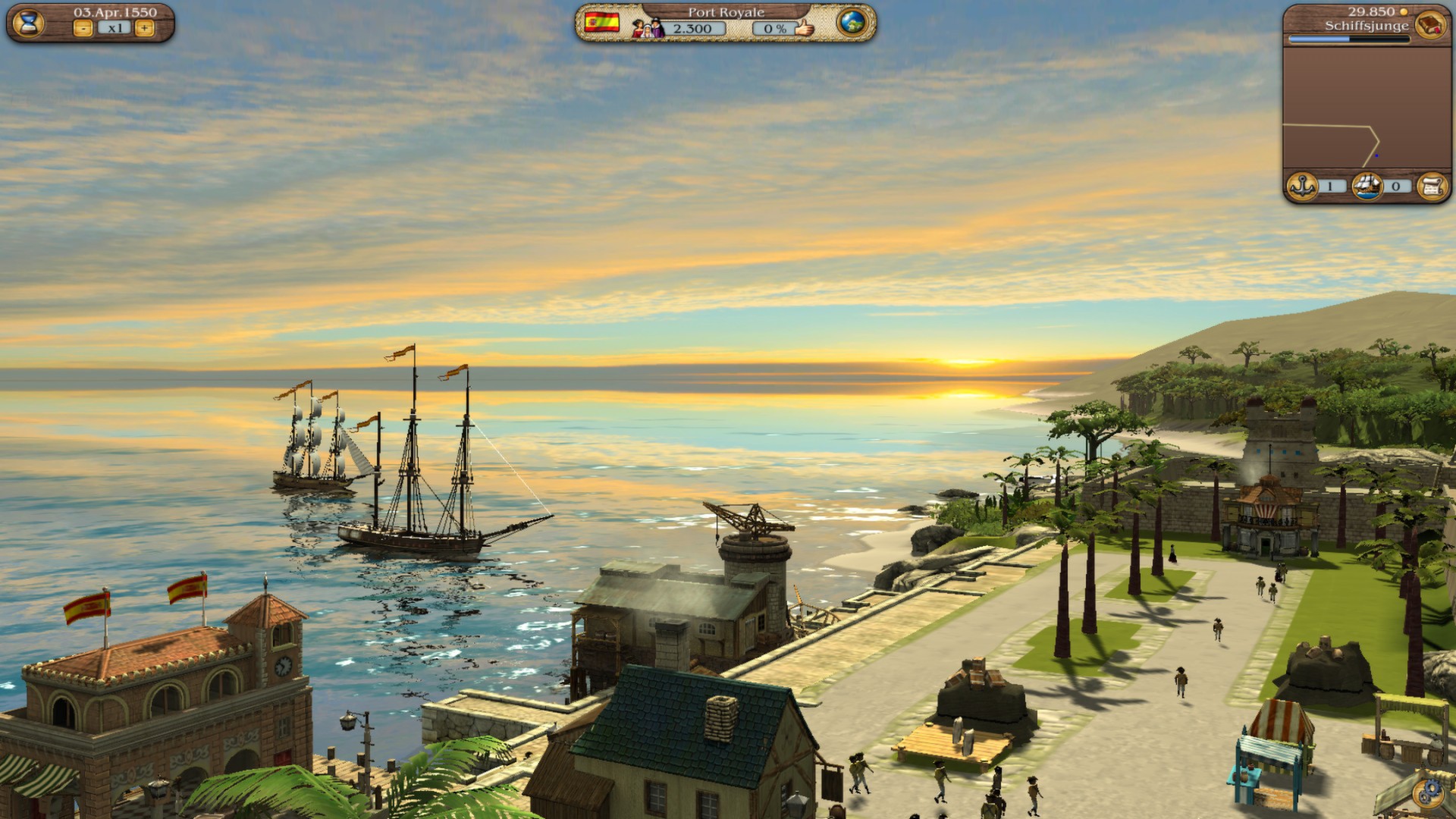 Скриншот: Port Royale 3