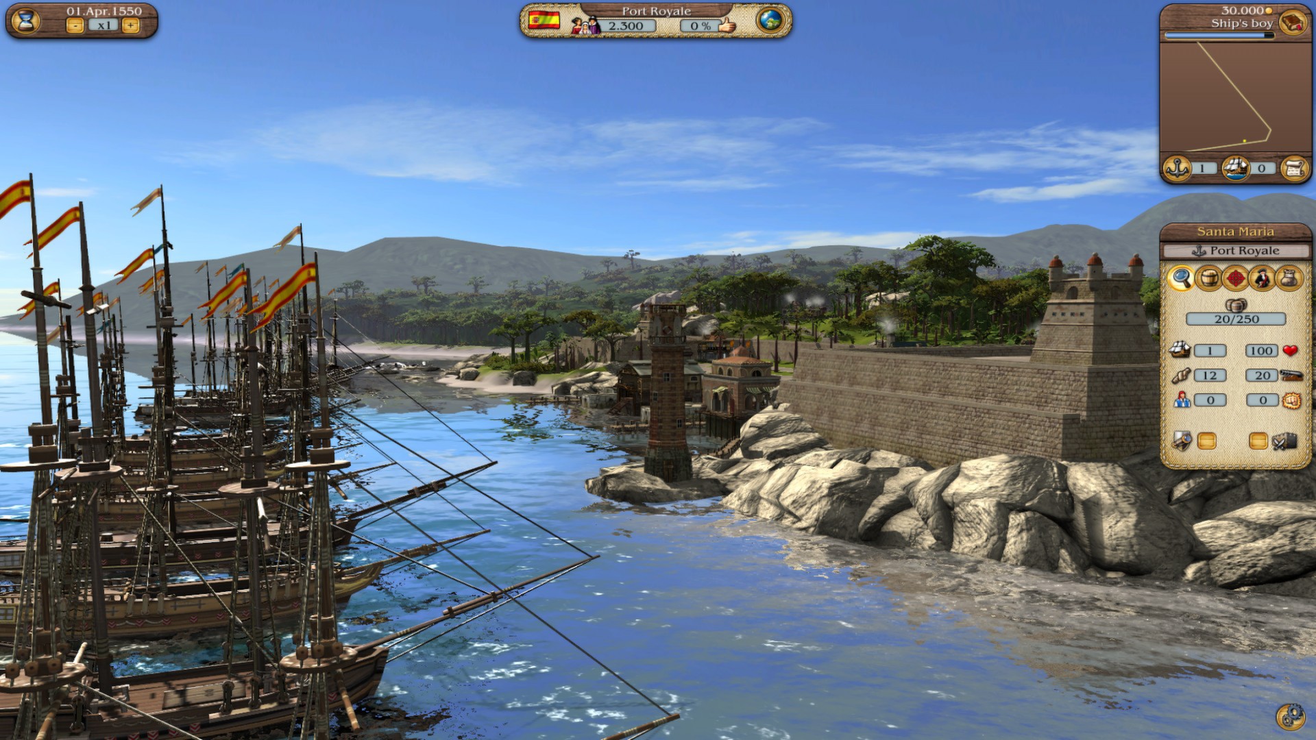 Скриншот: Port Royale 3