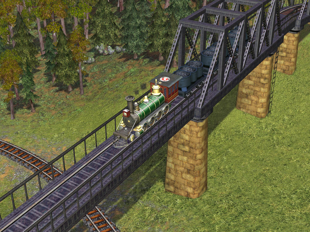 Скриншот: Sid Meier's Railroads!